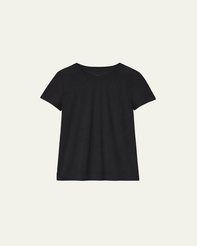Modern Short-Sleeve Cotton Jersey Tee